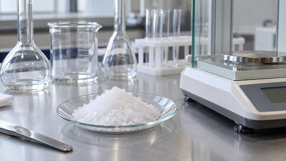 Boraks pięciowodny w pracy laboratoryjnej